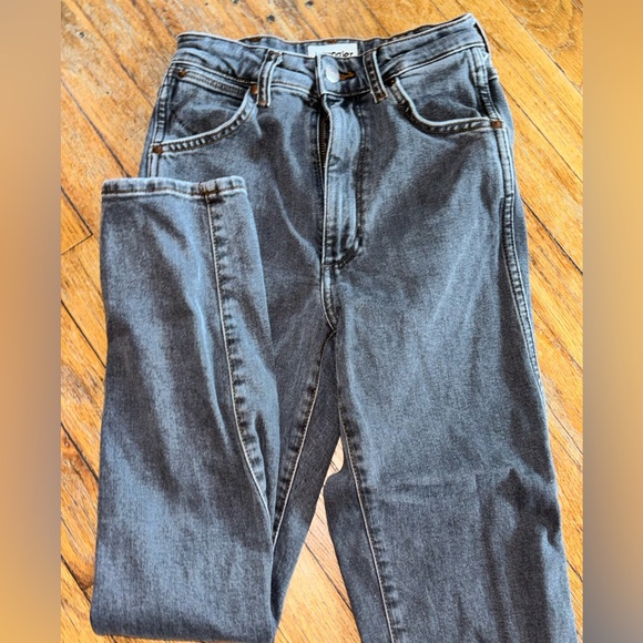 Wrangler jeans greyish black straight leg - Picture 2 of 4